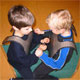 Kinder Rubboards in der Grundschule/2003
